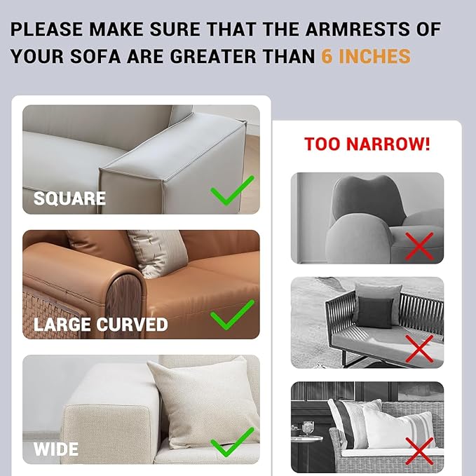 Silicone Couch Cup Holder, Anti-Spill Couch Arm Tray with Side Pockets, Sofa Armrest Tray, Couch Caddy for Drinks, Coffee, Snacks, Cellphone, Remote, Headphones, Glasses(Gray)