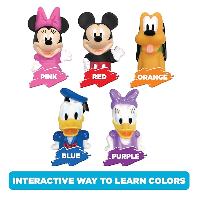 Mickey & Friends 7 Piece Bath Play Set