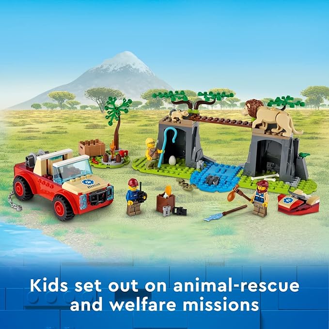 LEGO 60301 City Wildlife Wildlife Rescue Off-Roader
