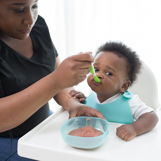 Dr. Brown's Soft-Tip Toddler Spoons with Long Handle for Baby-Led Weaning, BPA Free (Pack of 6)