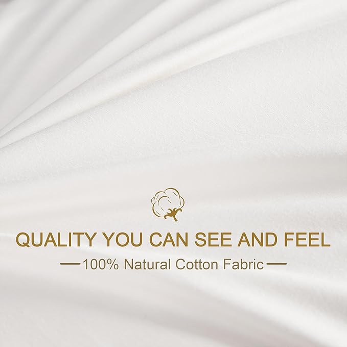 Goose Down Body Pillows for Adults, Large Body Pillow for Side Sleeper, Hugging Feather Body Pillow Insert, Cooling Full Length Long Pillow for Bed with 100% Organic Cotton Shell, (White 20"x72")