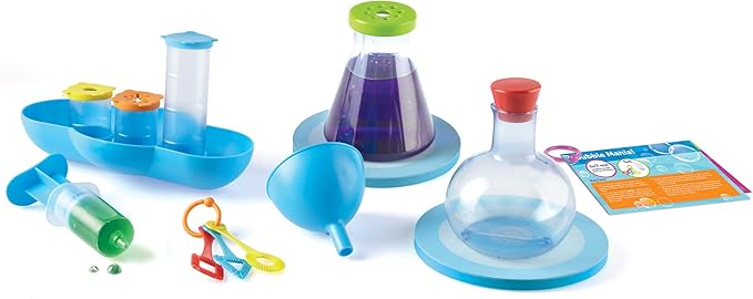 Learning Resources Splashology! Water Lab Science Kit, STEM Playtime, Water Activities, 19 Pieces, Ages 3+