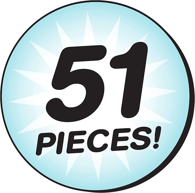 Just Play Shrinky Dinks Cool Stuff Activity Set, 51-piece set, Kids Art and Craft Activity Set, Kids Toys for Ages 5 Up