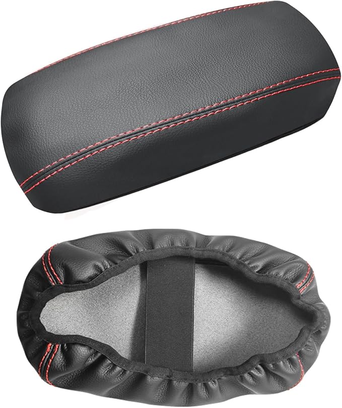 SUNBREATH Compatible with Center Console Armrest Cover for Toyota Corolla 2020 2021 2022 2023 2024 Leather Arm Rest Storage Box Lids Cushion Protector Pad