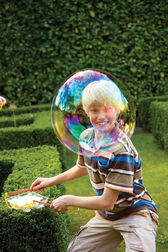 4M Toysmith: Bubble Science, Bubble Making Science Kit, Includes Recipes to Make Your Own Bubble Mixture, For Boys & Girls, Ages 5 and up