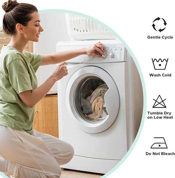 Body Pillow for Adults - Soft Long Bed Pillows Insert for Sleeping - Shredded Memory Foam and Removable Washable Cover - Swan Shaped Pregnancy Side Sleeper Pillow 49 Inch (Off White)