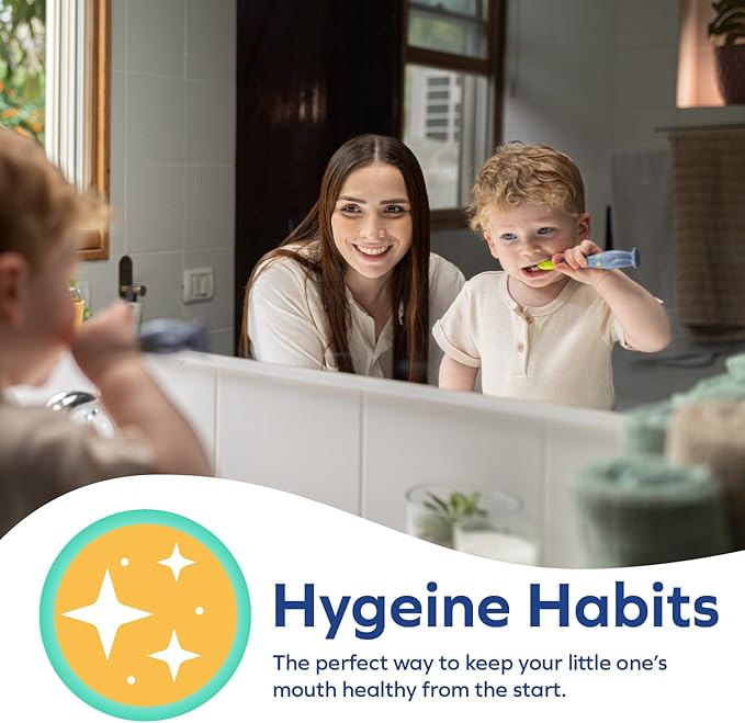 Dr. Talbot's Toddler Training Toothbrush - Soft Toddler Toothbrush for Kids - 6+ Months - Alligator