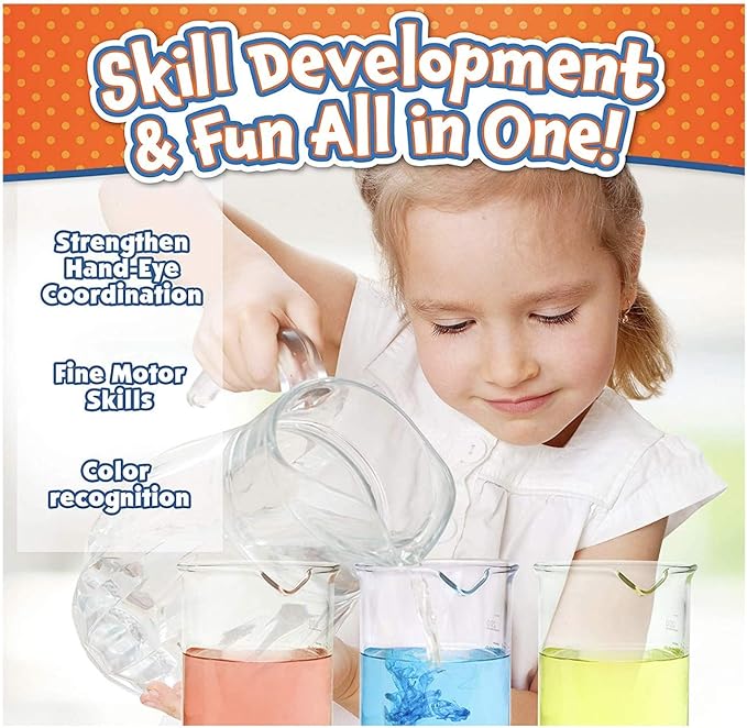 Be Amazing! Toys Blippi My First Science Kit: Color Experiments + Sink or Float - Super Set of 2 Kits in 1!
