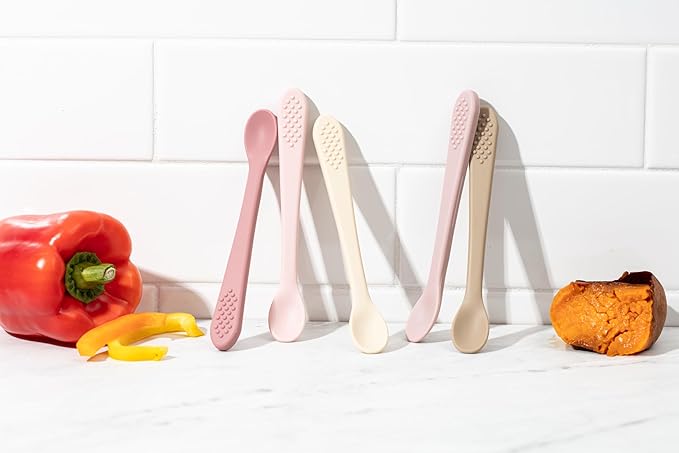 Baby Spoons - Infant Spoons First Stage-First Stage Baby Feeding Spoon Set Gum Friendly - BPA Free