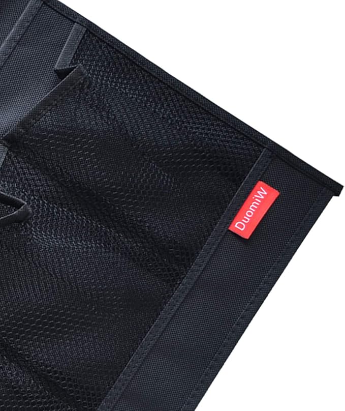 6 Pockets Bedside Storage Organizer, Bedside Caddy, Table Cabinet Storage Organizer, TV Remote Control, Phones, Magazines, Tablets, Accessories (Light Black)