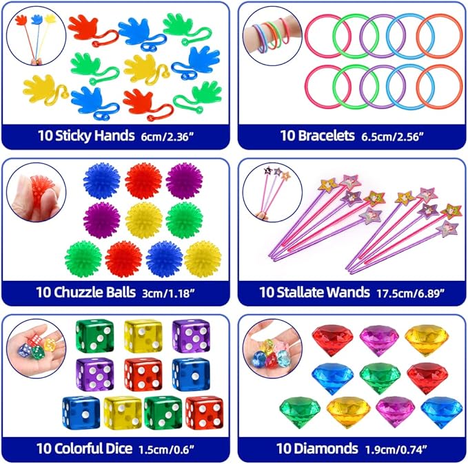 Amy&Benton Fidget Toy Assortment Party Favors for Kids Birthday Goodie Bag Fillers Pinata Toys Prizes for Kids Classroom Rewards