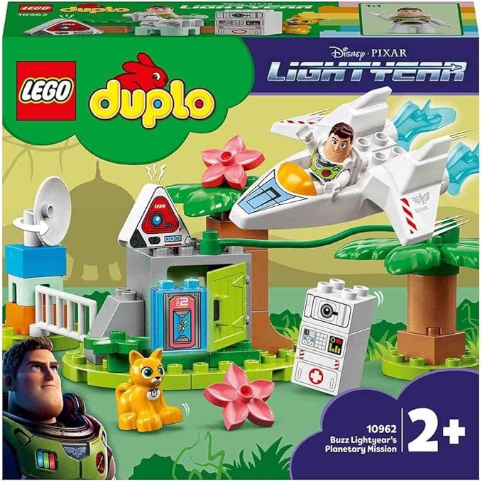 LEGO® DUPLO® Disney and Pixar Buzz Lightyear’s Planetary Mission 10962 Building Toy for Preschooler Space Fans;Playset for Toddlers