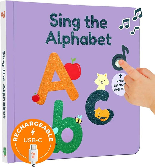 Calis Books ABC Book | Great Alphabet Learning Toy with The ABC Song | Sound Books for Toddlers 1-3 | Great Books for 1 Year Old | Toddler Learning Toys Ages 2-4 | Speech Therapy Toys