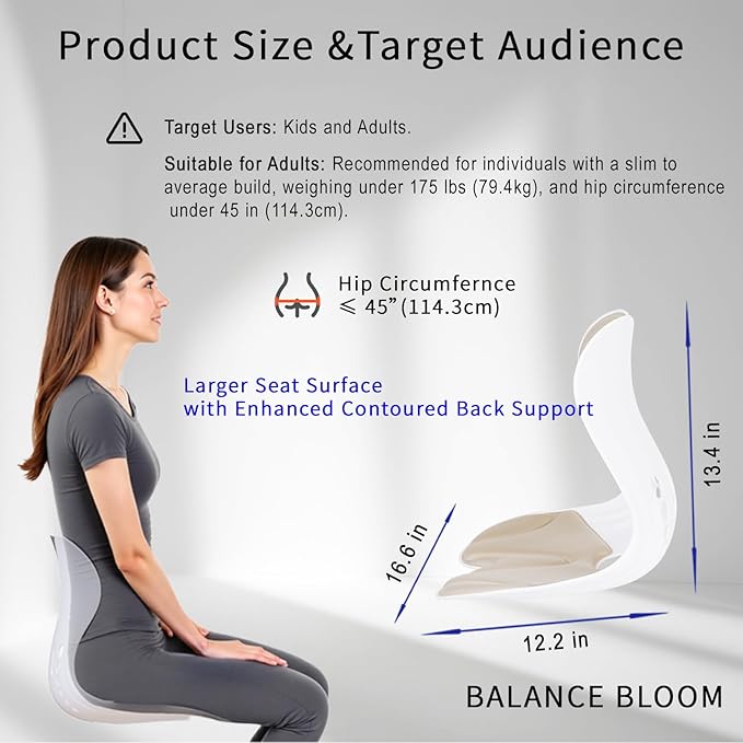 Ergonomic Back Support for Office Chair Cushion with Lumbar Pillow, Posture Corrector for Desk Chairs, Comfortable Memory Foam Seat Cushion for Lower Back Pain Relief, Beige