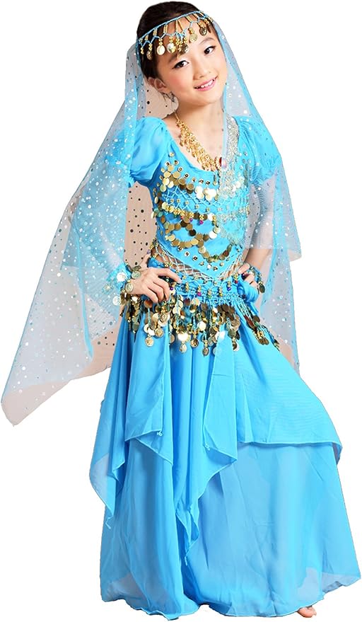 Astage Girls Princess Costume Halloween Clothing Carnival Dress Dance All Sets