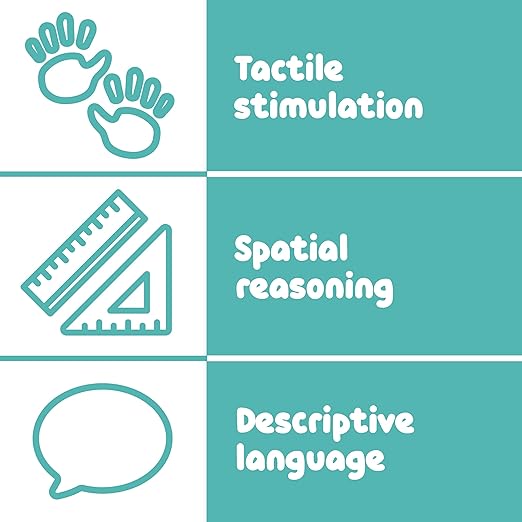 SPARK & WOW Hippo Activity Wall Panel | Ages 18m+ | Montessori Sensory Wall Toy | 3 Activities | Busy Board | Toddler Room Decor