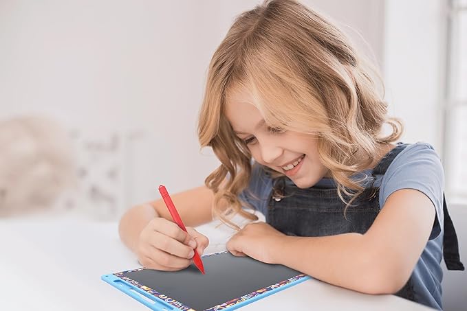 Lexibook, Paw Patrol Magic Slate, Art and Craft Toy for Girls and Boys, A4 Size with Multicolored Drawings, Blue/red, CRT10PA