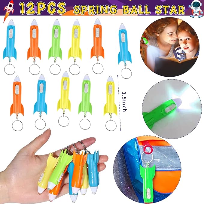 Astronaut Galaxy Outer Space Themed Party Favors for Kids, Party Supplies for Boys Birthday Party Decorations