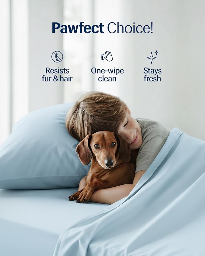 REST® Evercool®+ Cooling Pillowcases Standard - 2 Pillowcases for Sensitive Skin, Silver Infused Fabric for Hygienic Sleep, Silky Smooth for Curly Hair, High Elastic for Snug Fit (19x29 inches)