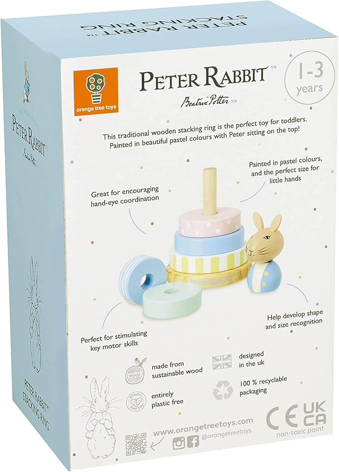 Orange Tree Toys Peter Rabbit Stacking Ring