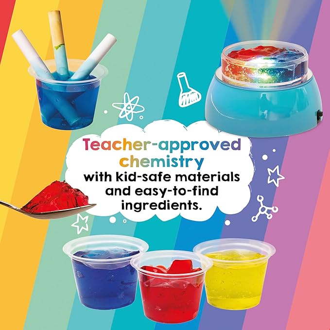 KLUTZ Jr. My STEAM Lab Color Science Kit, Medium