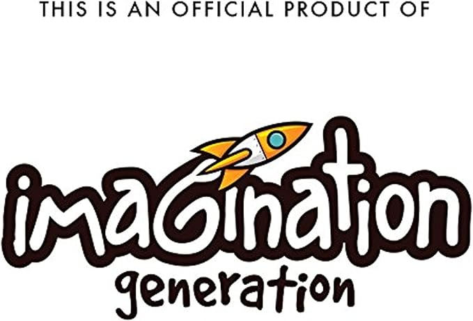 Imagination Generation 100 Piece Natural Wooden Building Block Set with Carrying Bag – Children's Deluxe Stacking Toy Set
