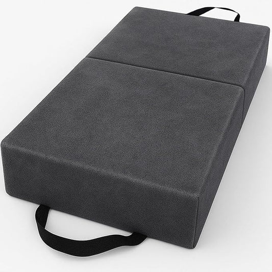 i frmmy Extra Thick Memory Foam Kneeling Cushion Pad- Garden Kneeler for Gardening, Bath Kneeler for Baby Bath, Knee Mat for Work, Extra Large 22x12 Inch, Thick 2.9 Inch (Dark Gray)
