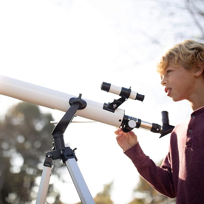GeoSafari Omega Refractor Telescope, Telescope for Kids & Adults, Supports STEM Learning, Gift For Boys & Girls, Ages 8+