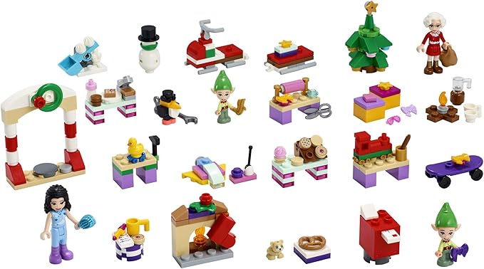 LEGO Friends 2020 Advent Calendar 41420, Kids Advent Calendar with Toys; Makes a Great Holiday Treat for Children who Love Toy Advent Calendars and buildable Figures (236 Pieces)