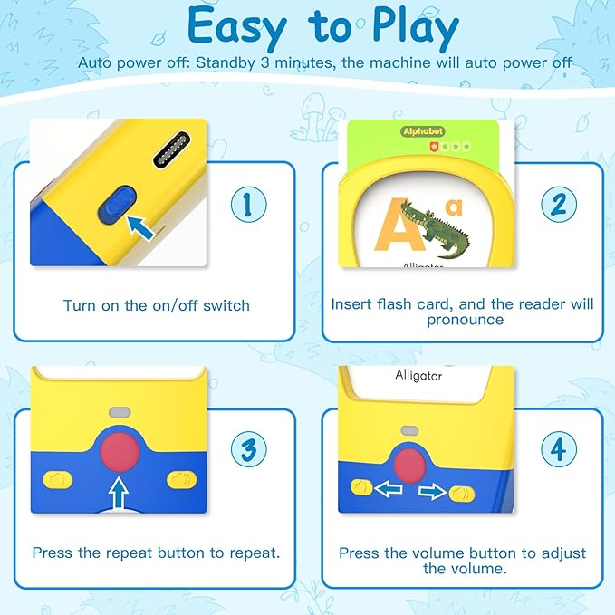 Bilingual Talking Flash Cards with 240 Sight Words, Sensory Toys for Toddlers 1-3, Pocket Speech for Toddlers, Speech Therapy Toys for Autistic Children Aged 2-6 Year Old Boys and Girls