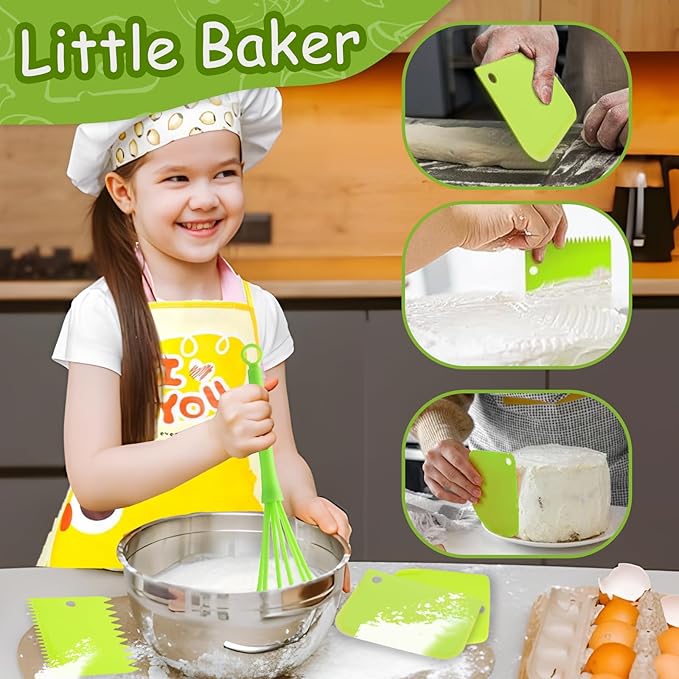 Kids Montessori Cooking Kitchen Toys and Toddler Knife Set - 30Pcs Kids Knifes for Real Cooking and Baking Accessories ,Toddlers Kitchen Tools Ages 3-10 Kids Birthday (30 PCS)