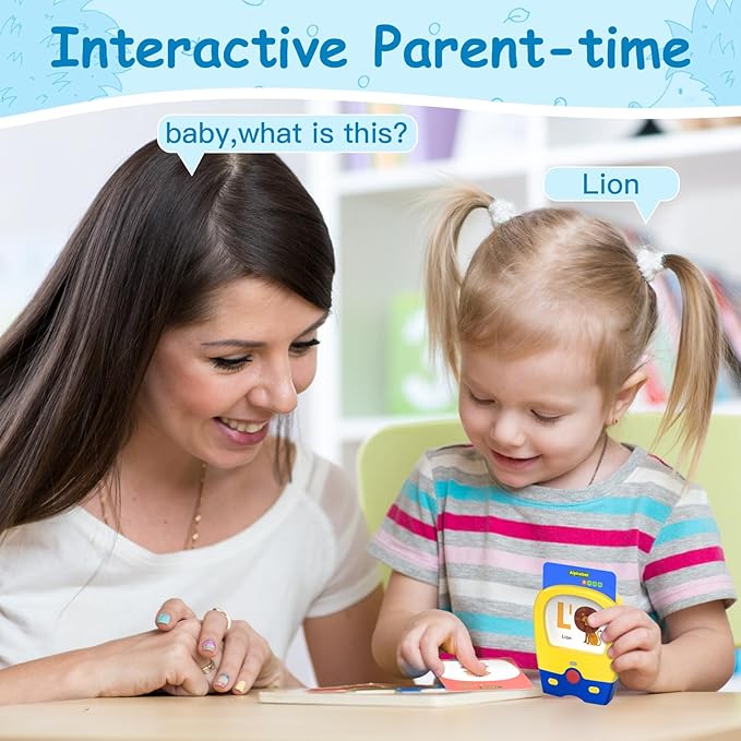 Bilingual Talking Flash Cards with 240 Sight Words, Sensory Toys for Toddlers 1-3, Pocket Speech for Toddlers, Speech Therapy Toys for Autistic Children Aged 2-6 Year Old Boys and Girls