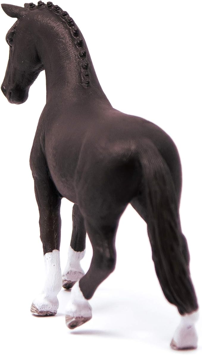 SCHLEICH Horse Club, Horse Figurine, Horse Toys for Girls and Boys 5-12 years old, Hanoverian Mare, Black