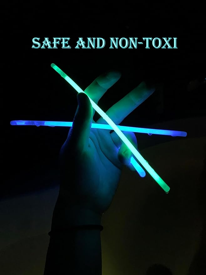 Glow Sticks 207Pcs Bulk Party Pack 8” Glow In The Dark Sticks Glow Party Supplies Bracelets And Glow Eyeglasses And Necklaces Earrings Favors For You... (207PCS)
