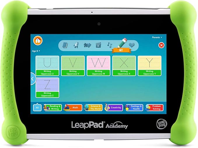 LeapFrog LeapPad Academy Kids’ Learning Tablet, Green