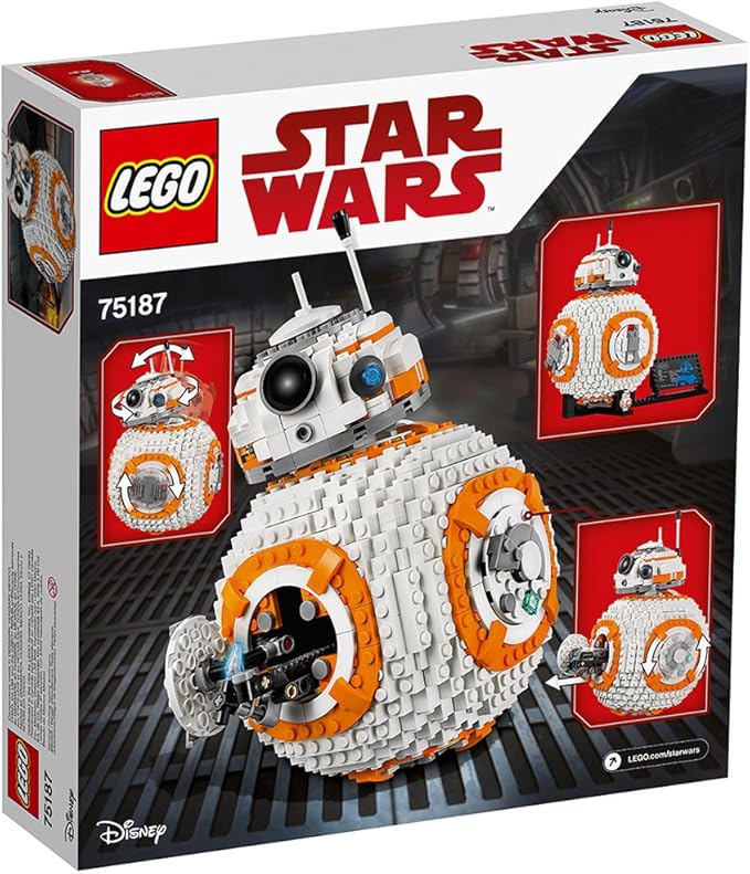 LEGO Star Wars VIII BB-8 75187 Building Kit (1106 Piece)