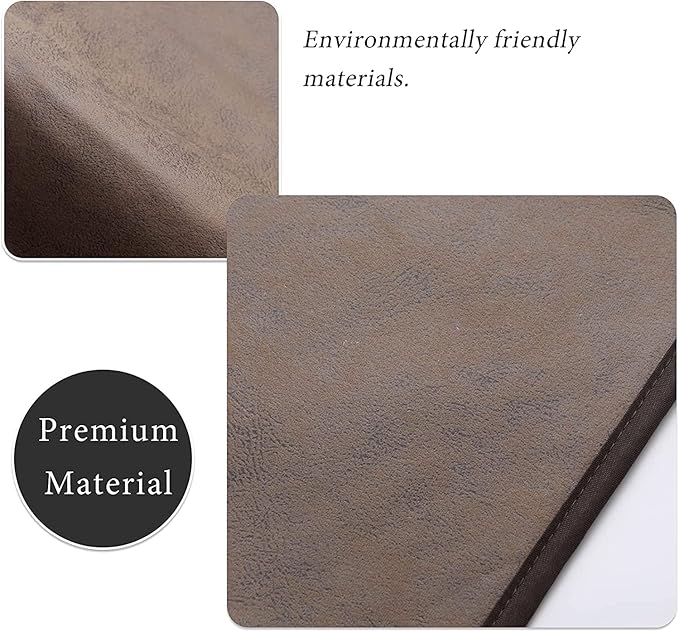 HAOMAIJIA Anti Slip Sofa Armrest Organizer Arm Chair Bedside Caddy Storage Organizer For Recliner Couch With 6 Pockets For Cell Phone Tv Remote Control Magazines (brown)