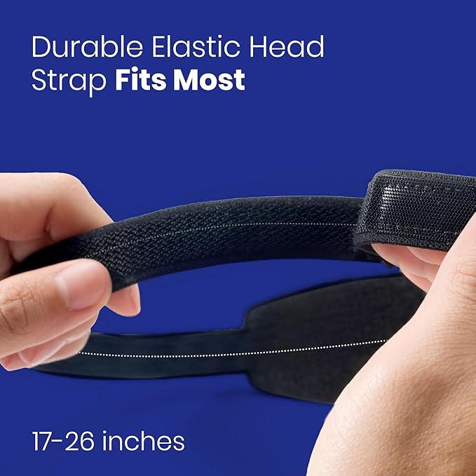 Manta Slim Sleep Mask – Ultra-Light Blackout Eye Mask with Adjustable Eye Cups, Soft Strap for Comfortable Sleep, Minimalist Design for Better Rest