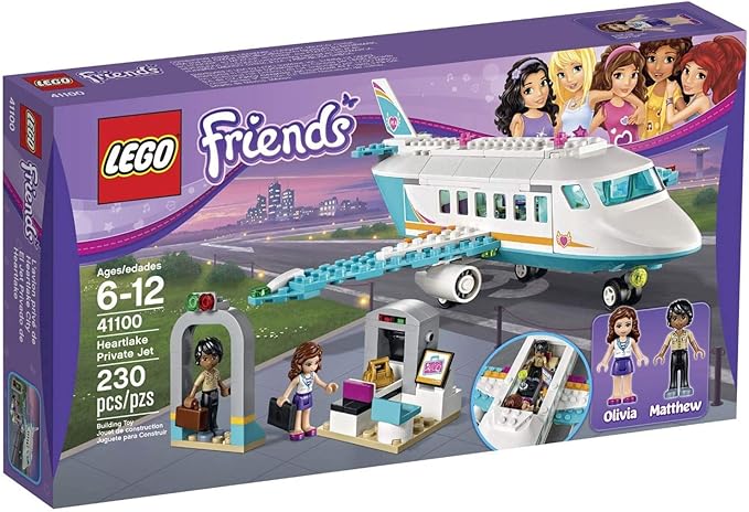 LEGO Friends 41100 Heartlake Private Jet Building Kit