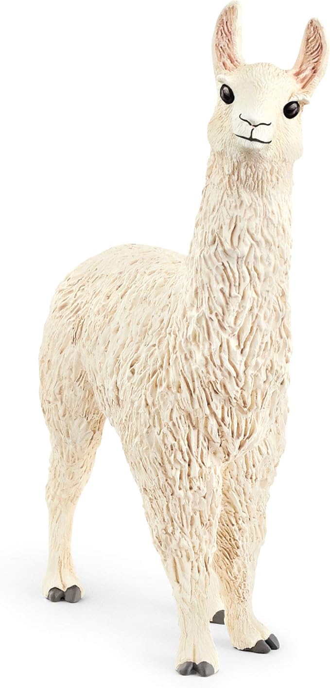 Schleich Farm World, Realistic Farm Animal Toys for Boys and Girls Ages 3 and Above, Llama Toy Figurine