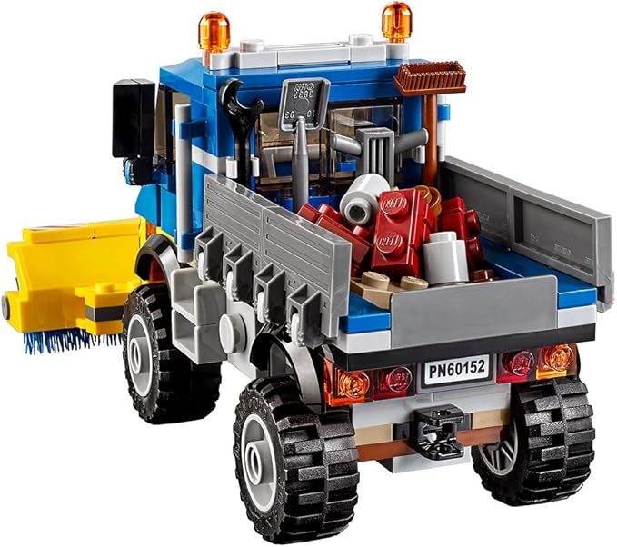 LEGO City Great Vehicles Sweeper & Excavator 60152 Building Toy