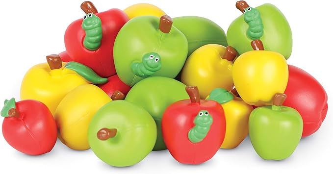 Learning Resources Attribute Apples, Sorting and Matching, Set of 27 Pieces, Toddler Learning Toys, Ages 3+