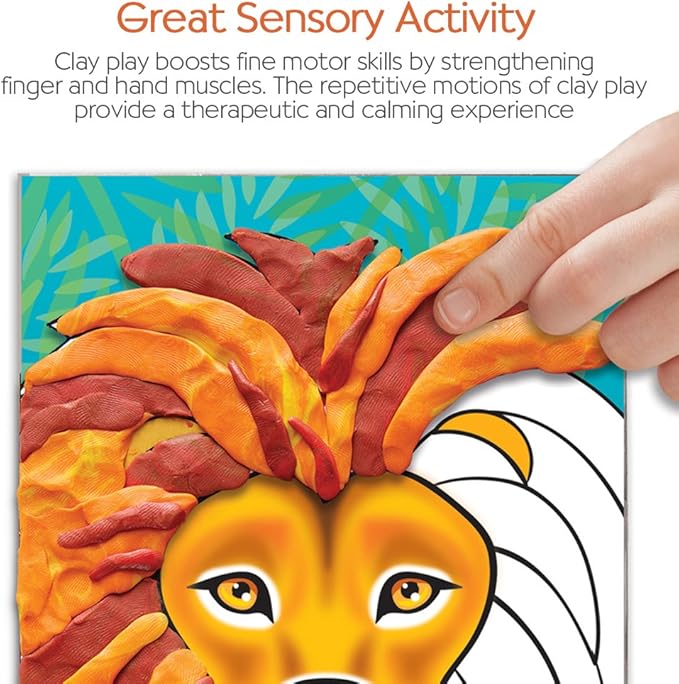 Faber-Castell Do Art Coloring with Clay - Modeling Clay Art for Kids