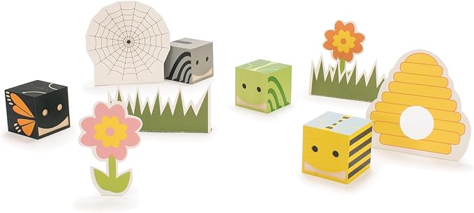 Uncle Goose Cubelings Insects - Made in The USA