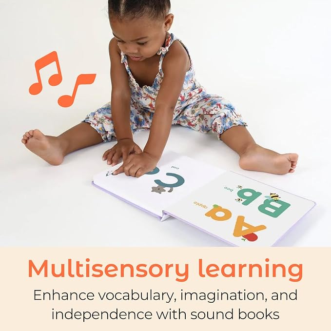 Calis Books ABC Book | Great Alphabet Learning Toy with The ABC Song | Sound Books for Toddlers 1-3 | Great Books for 1 Year Old | Toddler Learning Toys Ages 2-4 | Speech Therapy Toys