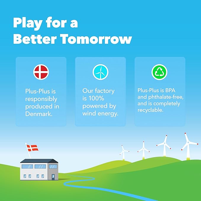 PLUS PLUS 70 Piece Interlocking Building Blocks for Kids, Open Ended Connecting Toys, STEM Bin Classroom Mini Manipulatives - Rainbow Mix Play Tube