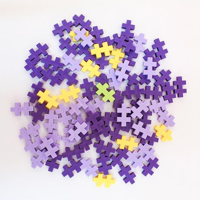 Plus Plus 3D Dinosaur Figure Building Block Set, 70 Mini Interlocking Puzzle Pieces, Fun Stem Toys for Kids - Pteranodon Maker Tube