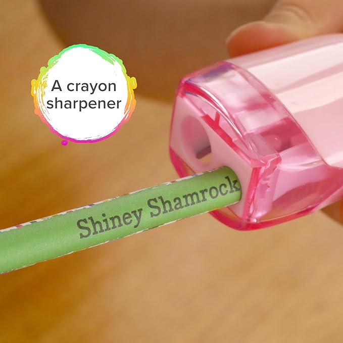 Kid Made Modern Rainbow Beeswax Crayons for Toddlers & Kids Ages 3 4 5 6 7 8+ (126 Pieces) - Coloring Non Toxic Art Supplies with Box & Sharpener