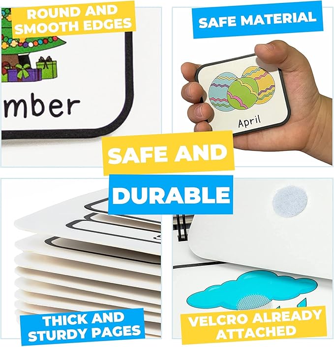 Preschool Busy Book for Toddlers, Montessori Toys for Toddlers, Autism Sensory Educational Toys, Preschool Learning, Kindergarten Learning Activities, Special Needs Toys