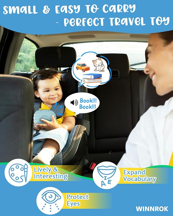 510 Words Spanish English Bilingual Talking Flash Cards, Toddler Learning Montessori Toys for Kids Ages 1 2 3 4 5 6 Year Old Daughter Son, Birthday Gifts for Boys Girls Autism Autistic Sensory Toys